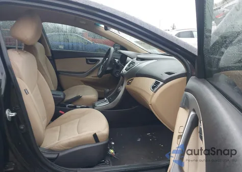 2012 Hyundai Elantra Gls from USA, damaged, VIN 5NPDH4AE9CH150238